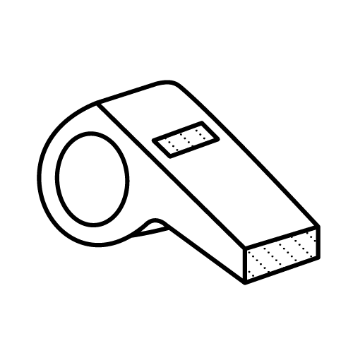 HÅLLBARHET Visselblåsning ikon